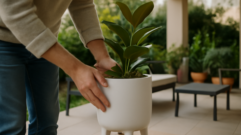 Cache pot sur pieds : le bon modèle pour vos plantes
