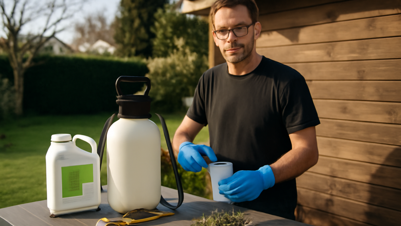 Dosage roundup pour 5 litres d’eau : sûr