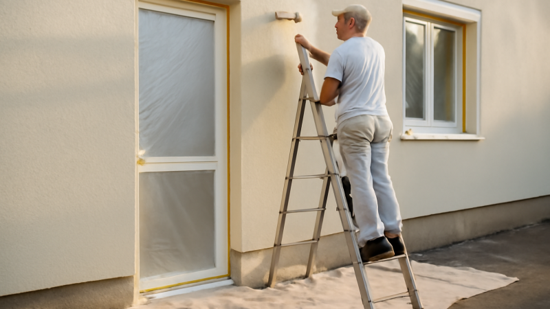 Peindre façade : méthode simple et conseils