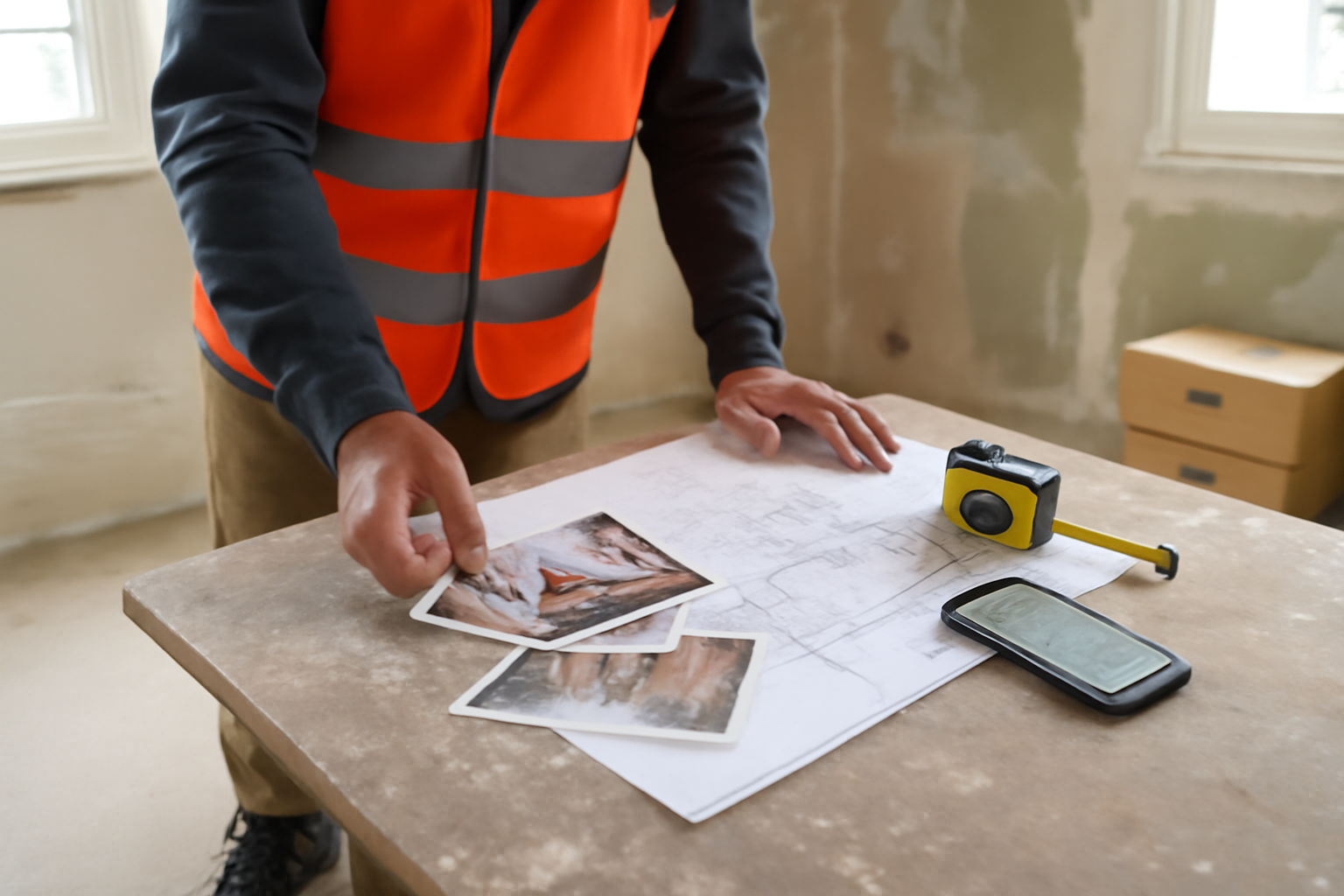 Préparation de chantier : dossier photos et mesures pour choisir un pro via travauxdepro.com