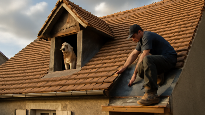 Chien assis : toiture, avantages et pose