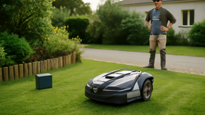 Robot tondeuse sans fil périphérique : avis & choix