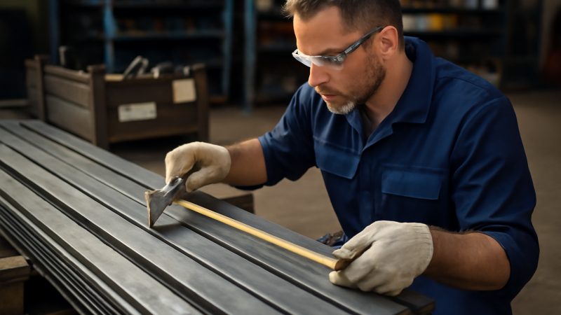 Fer plat acier : vente au détail & sur mesure