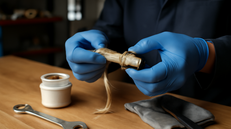 Filasse plomberie : faire un joint fiable