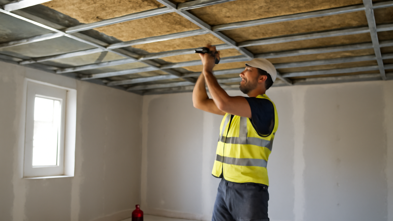 Isolation phonique plafond : guide pour bien choisir