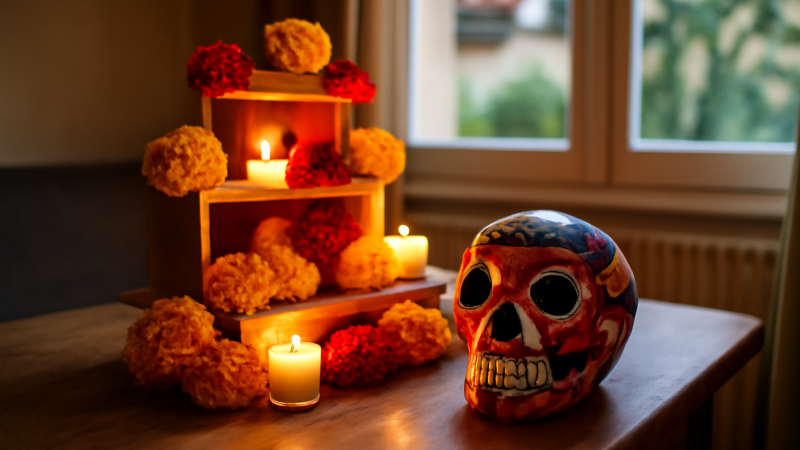 Tete de mort mexicaine : histoire & symboles